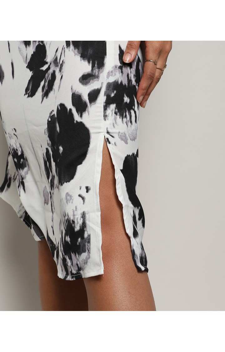 Women's Multicolor Printed Dresses