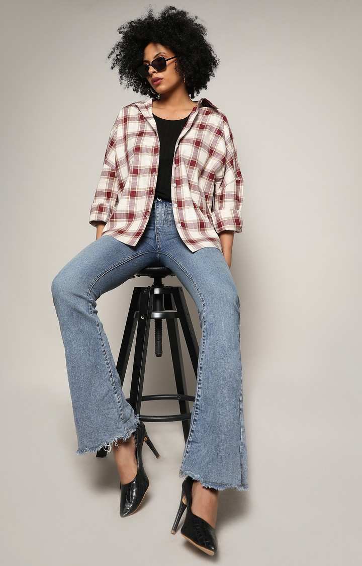 Women's Multi Checked Casual Shirts