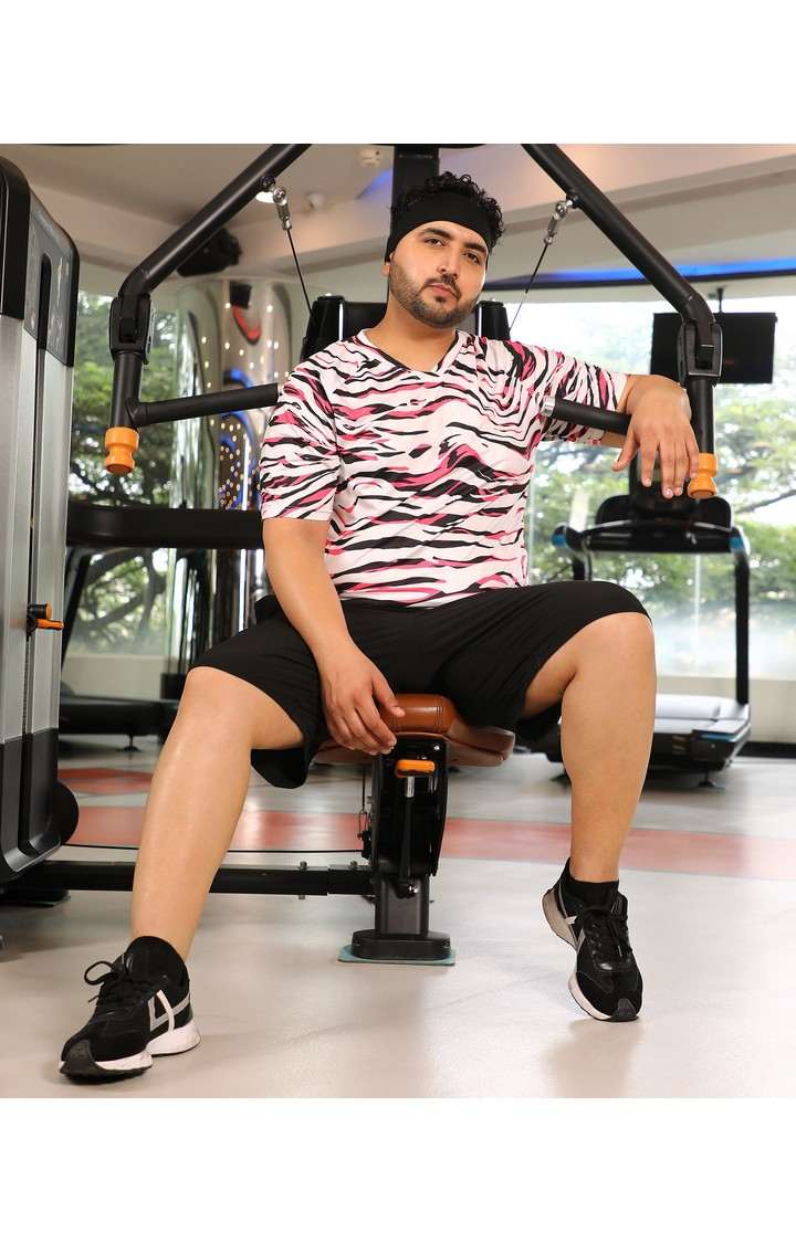 Men's Multicolor Printed T-Shirts