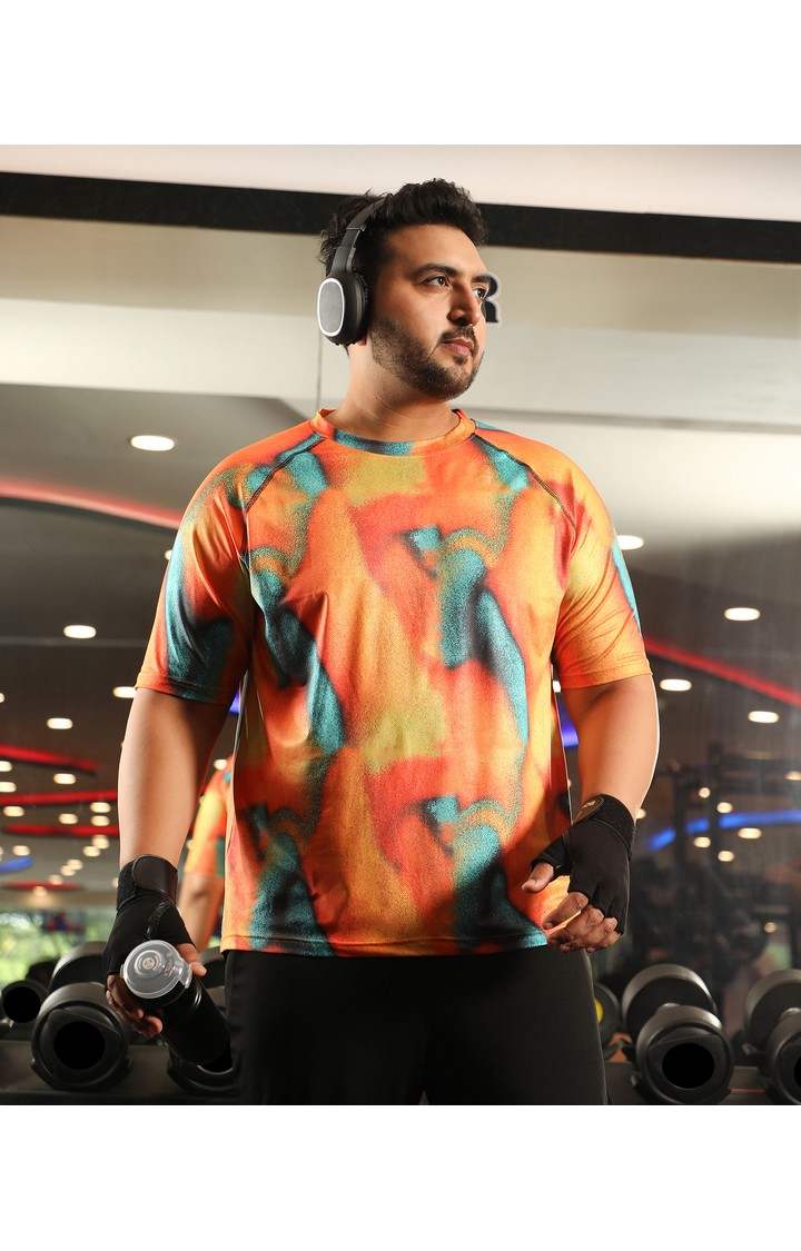 Men's Multicolor Printed T-Shirts