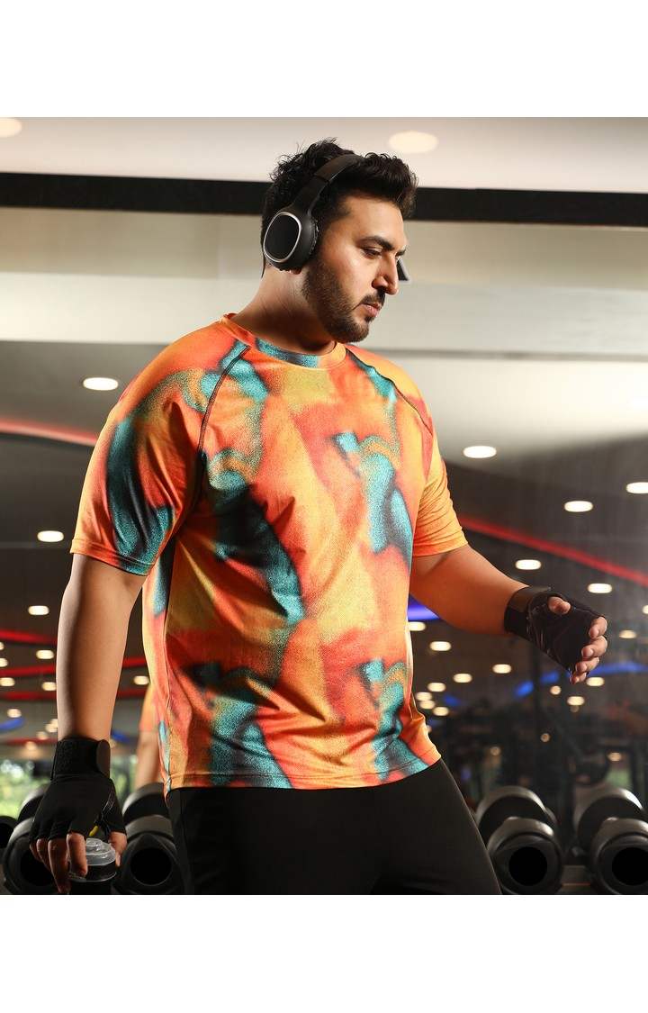 Men's Multicolor Printed T-Shirts