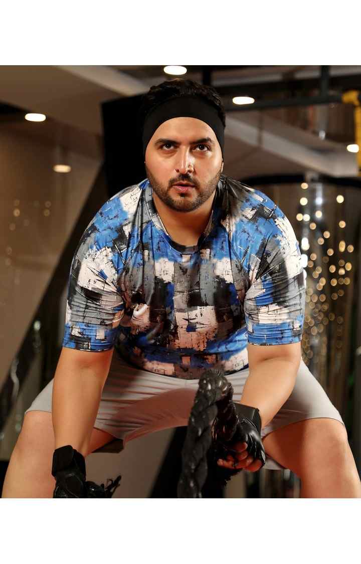 Men's Multicolor Printed T-Shirts