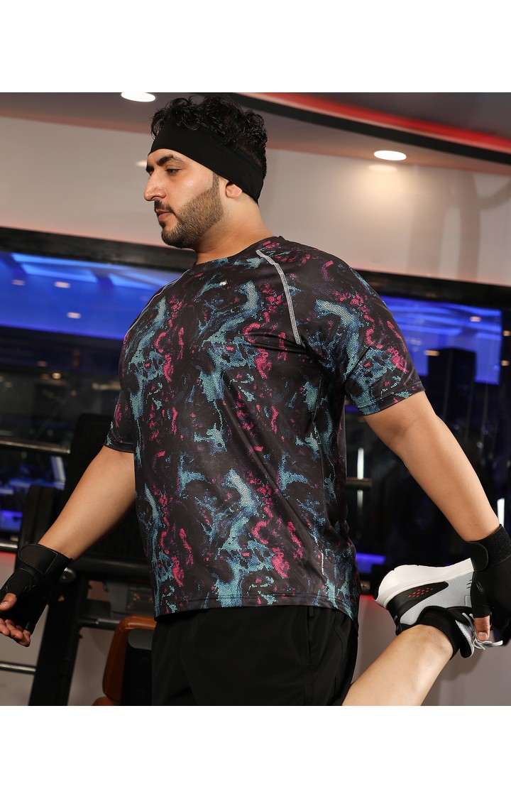 Men's Multicolor Printed T-Shirts