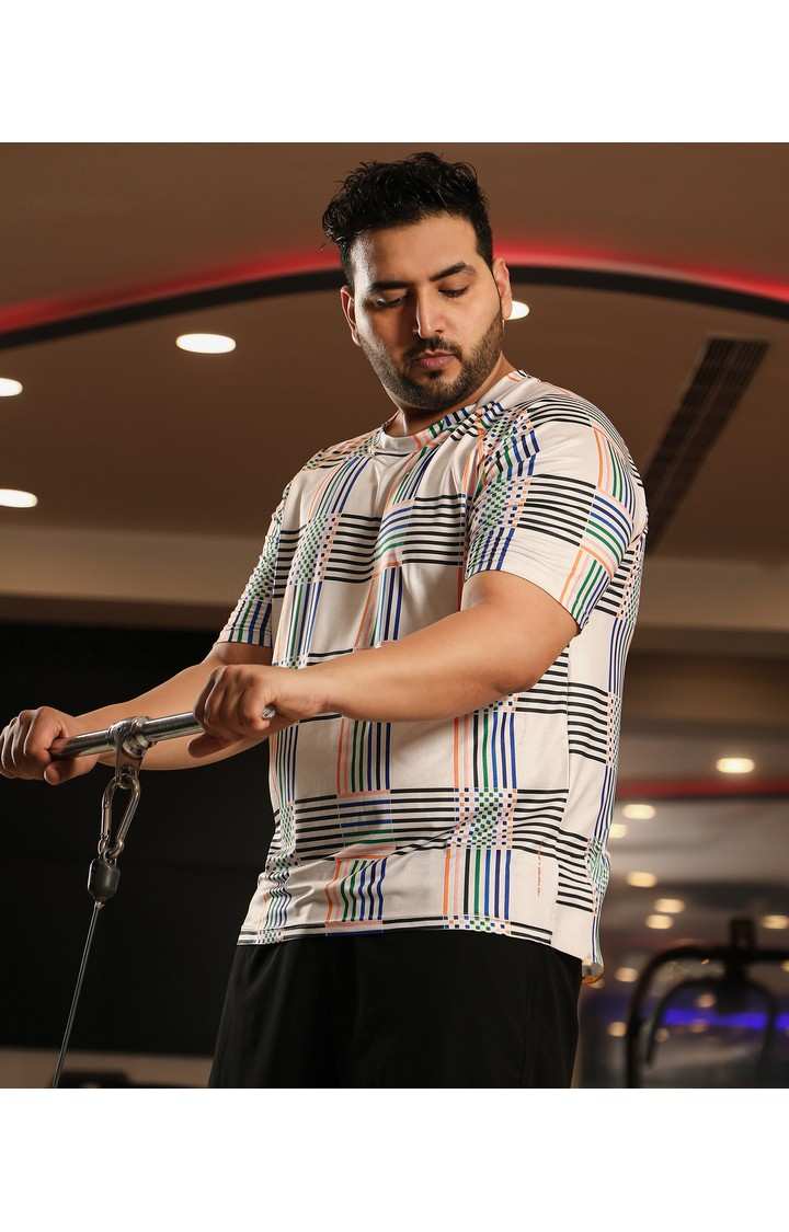 Men's Multicolor Printed T-Shirts