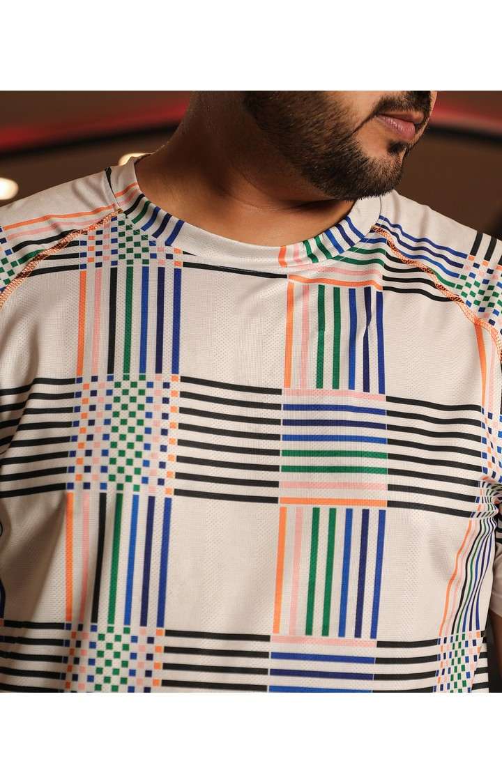 Men's Multicolor Printed T-Shirts
