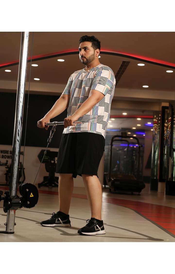 Men's Multicolor Printed T-Shirts