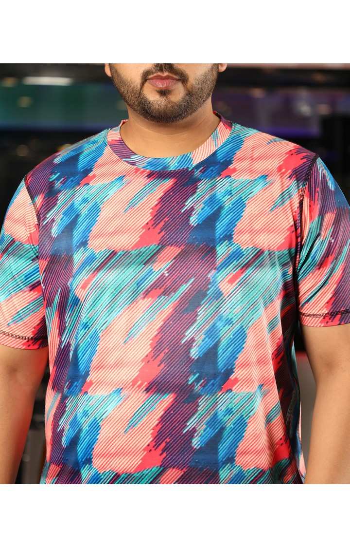 Men's Multicolor Printed T-Shirts
