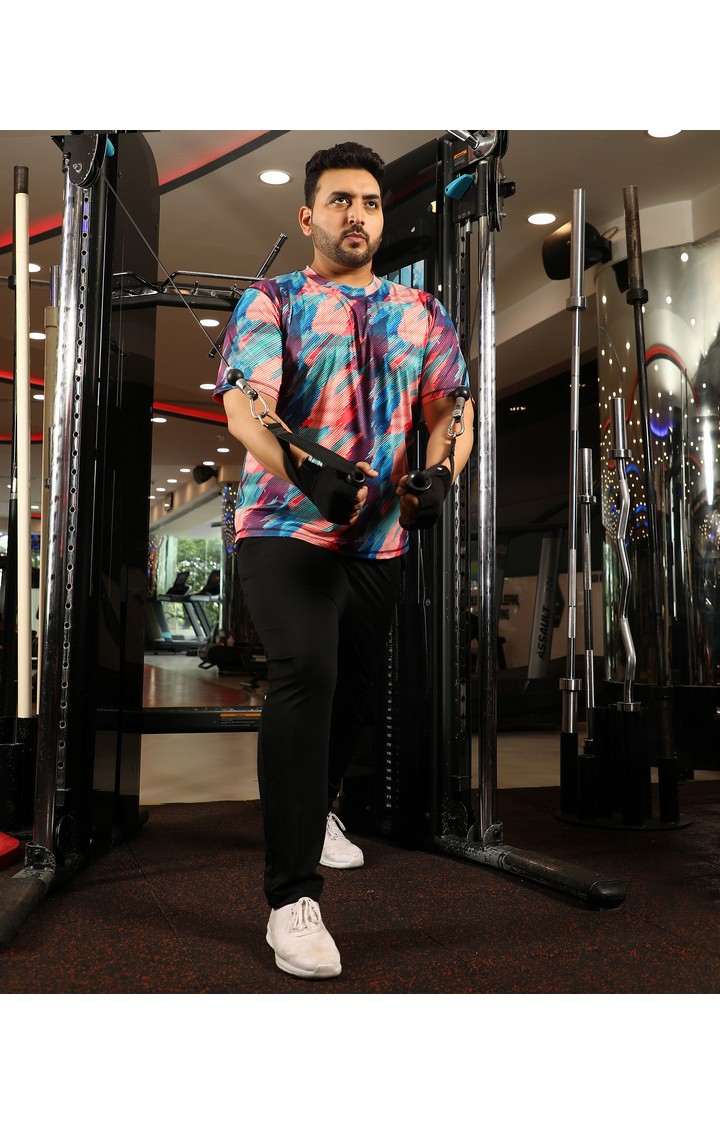 Men's Multicolor Printed T-Shirts