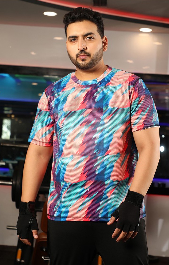 Men's Multicolor Printed T-Shirts