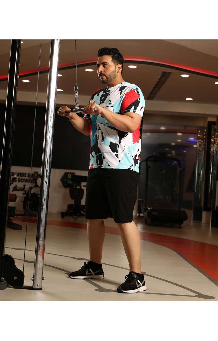 Men's Multicolor Printed T-Shirts