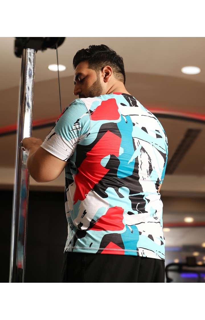Men's Multicolor Printed T-Shirts