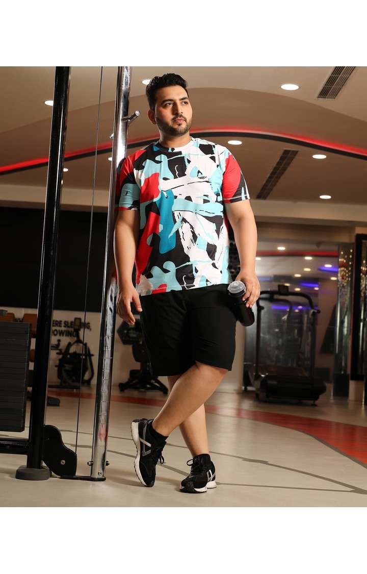 Men's Multicolor Printed T-Shirts