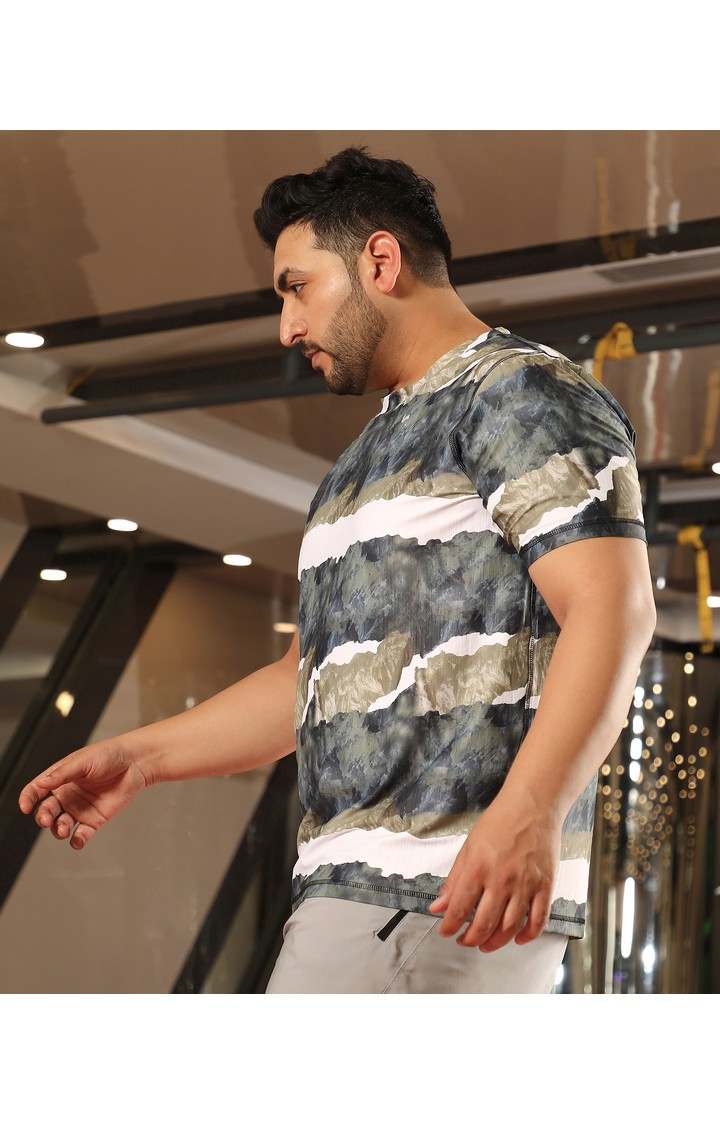 Men's Multicolor Printed T-Shirts