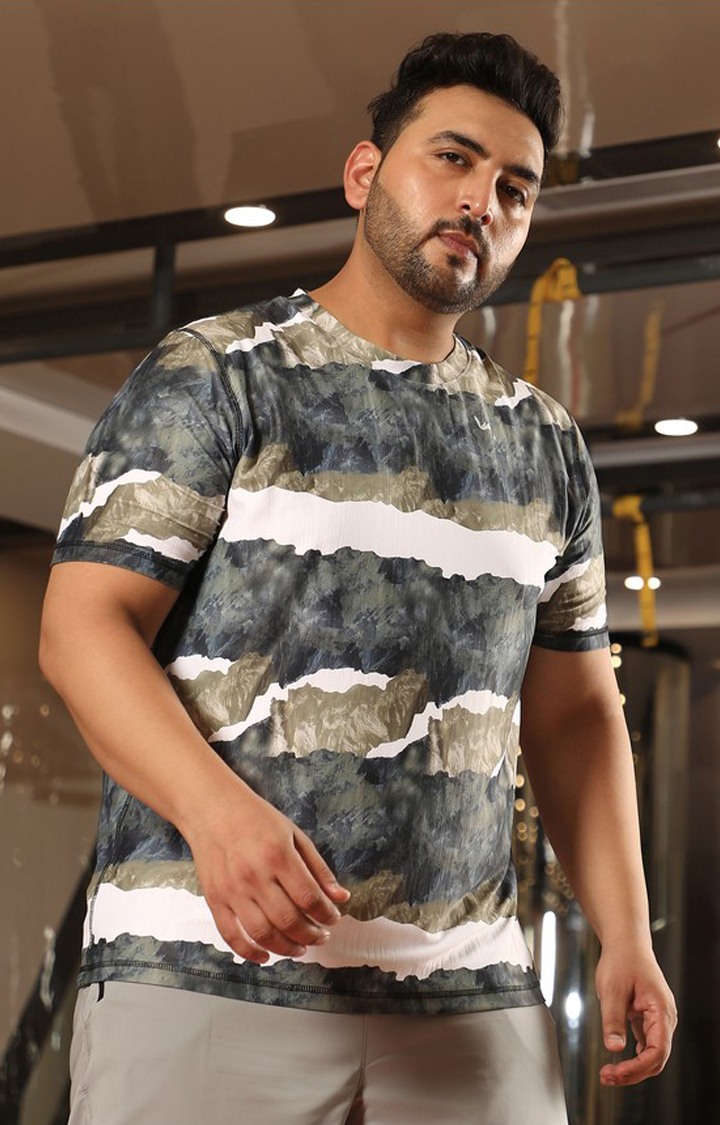 Men's Multicolor Printed T-Shirts