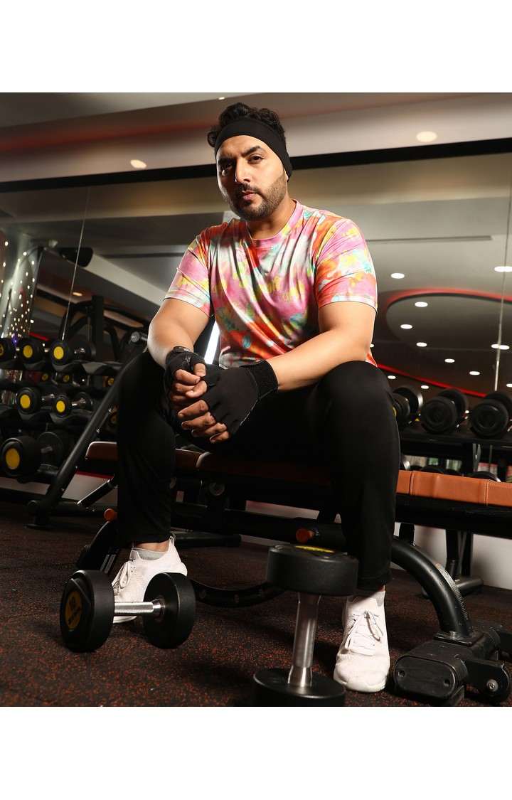 Men's Multicolor Printed T-Shirts