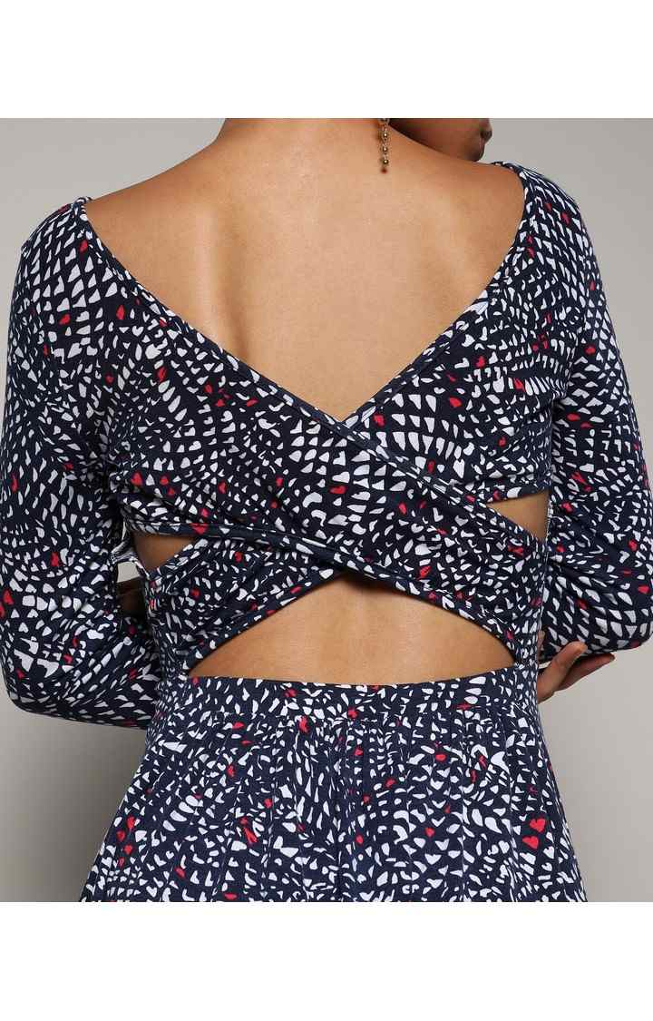 Women's Multicolor Printed Dresses
