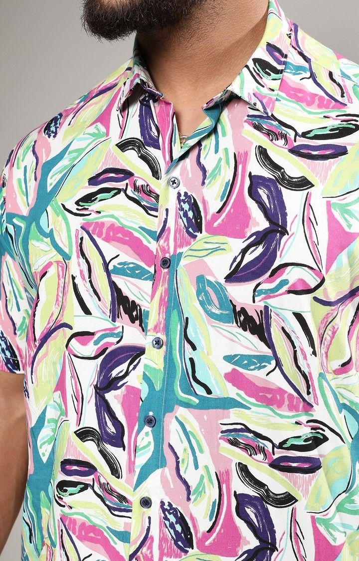 Men's Multi Printed Casual Shirts