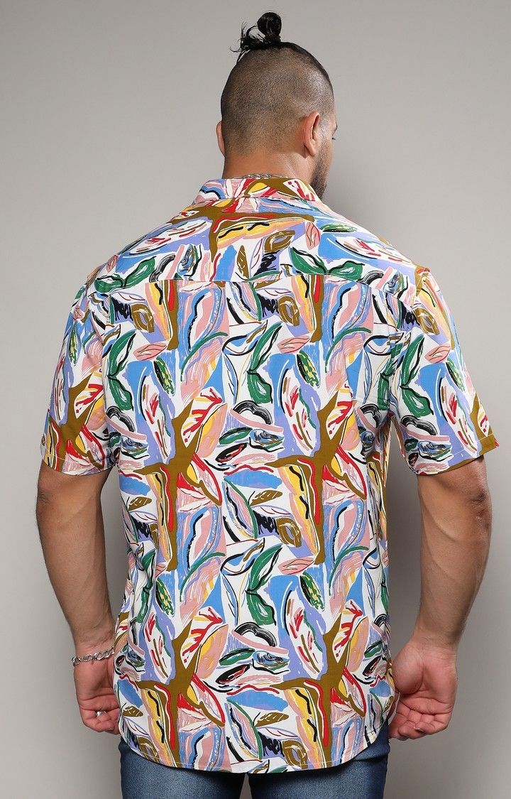 Men's Multi Printed Casual Shirts