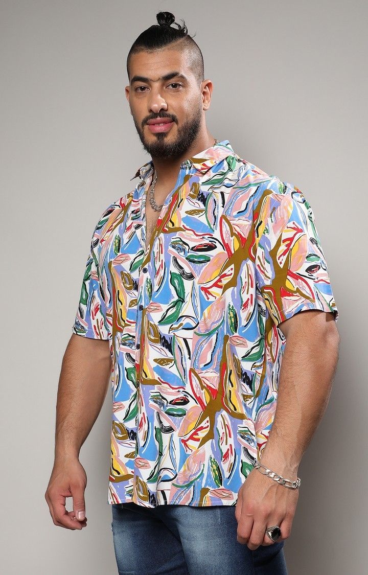 Men's Multi Printed Casual Shirts