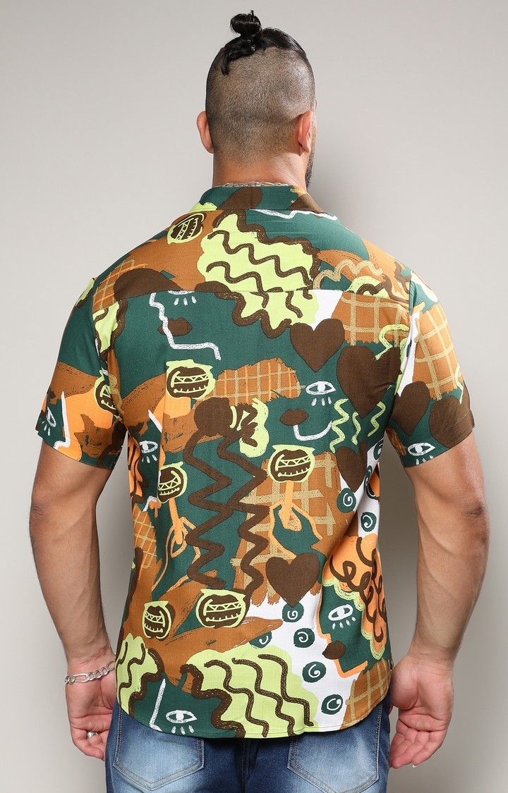 Men's Multi Printed Casual Shirts