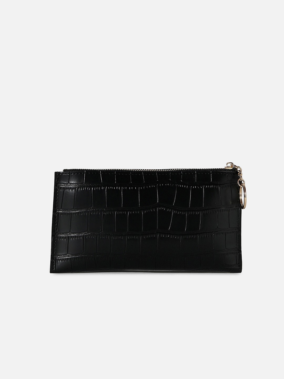 Haute Sauce By Campus Sutra Women Textured Vegan Leather Two Fold Wallet