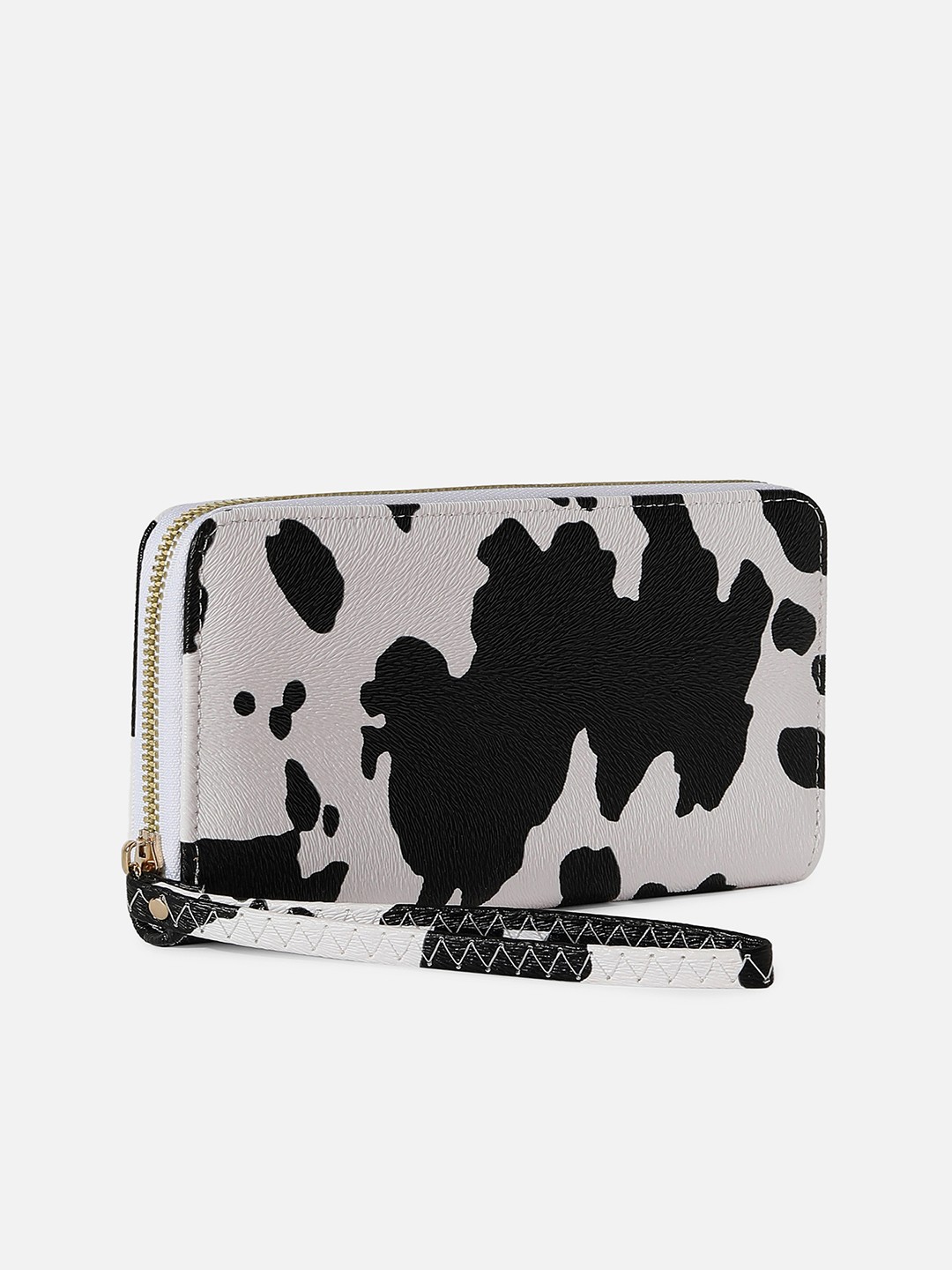 Haute Sauce By Campus Sutra Women Printed Vegan Leather Two Fold Wallet