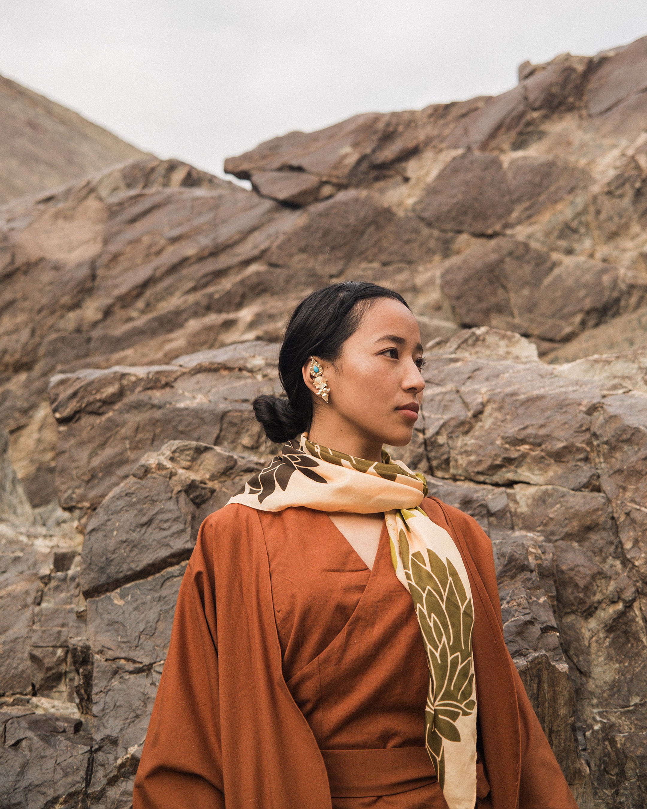 Paang Silk Scarf