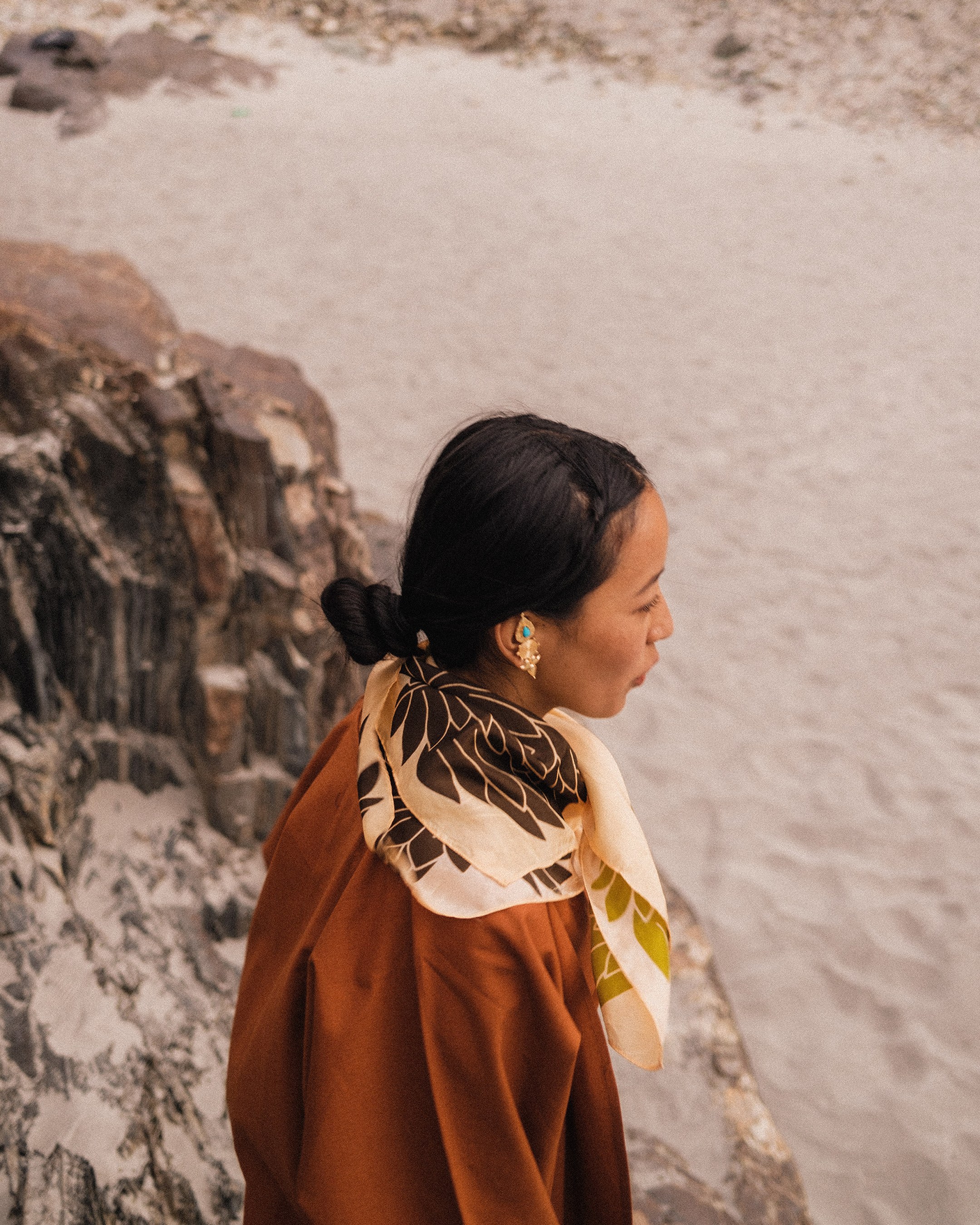 Paang Silk Scarf