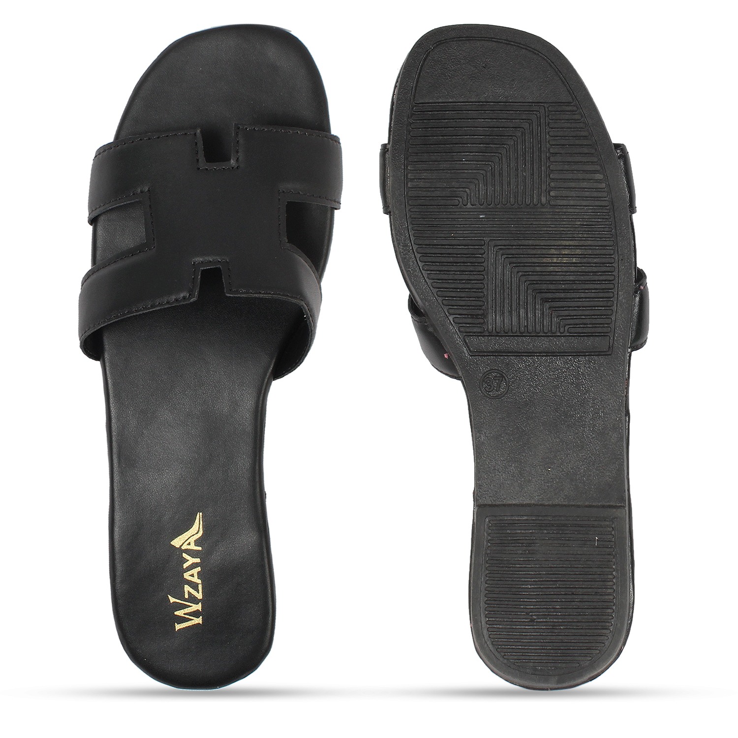 WZAYA CHAPPAL BLACK