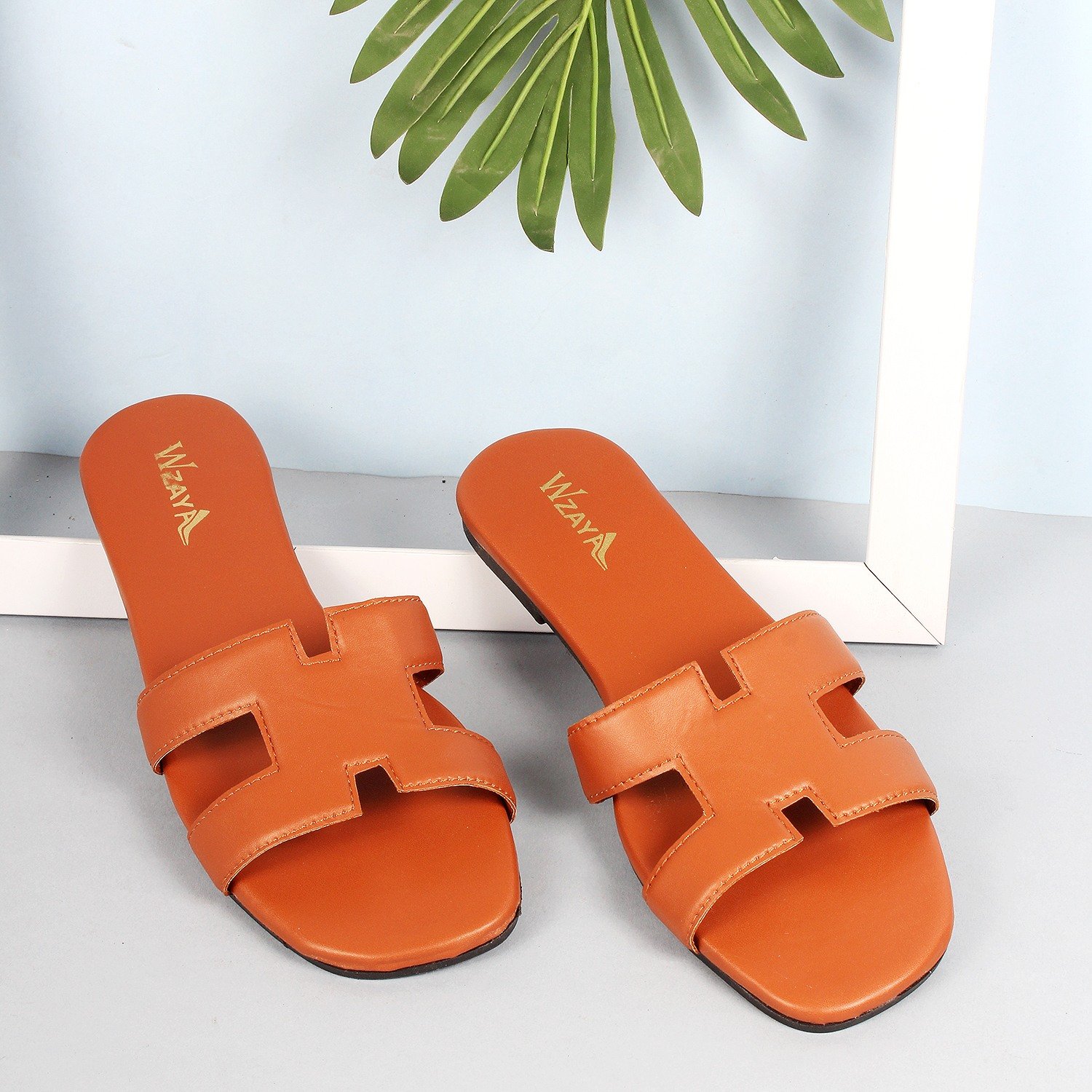 WZAYA CHAPPAL TAN