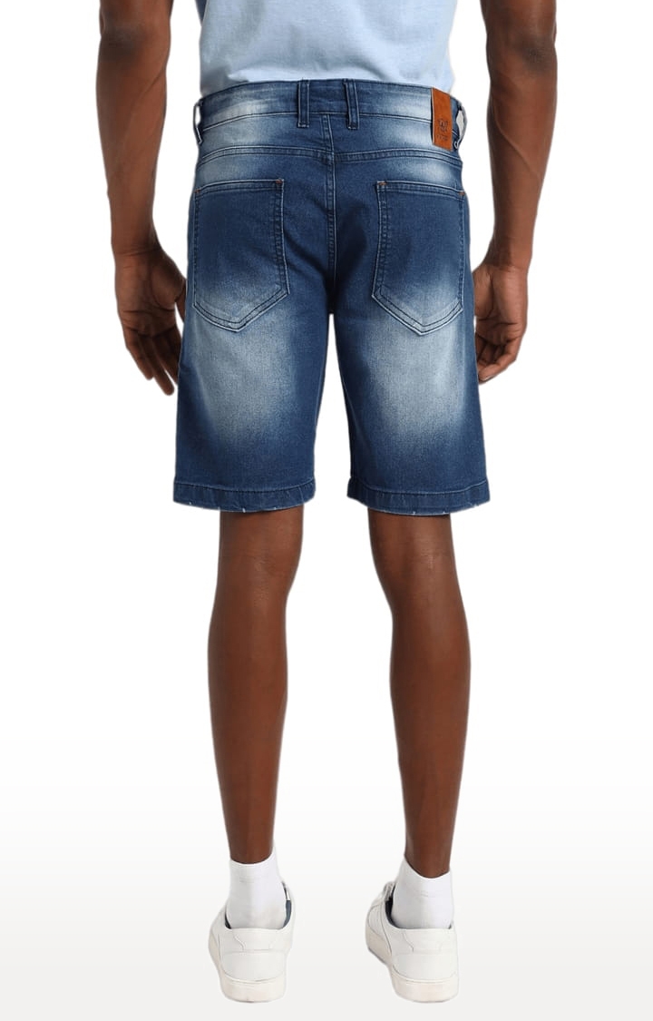 Buy Lee Blue Regular Fit Denim Shorts for Mens Online @ Tata CLiQ