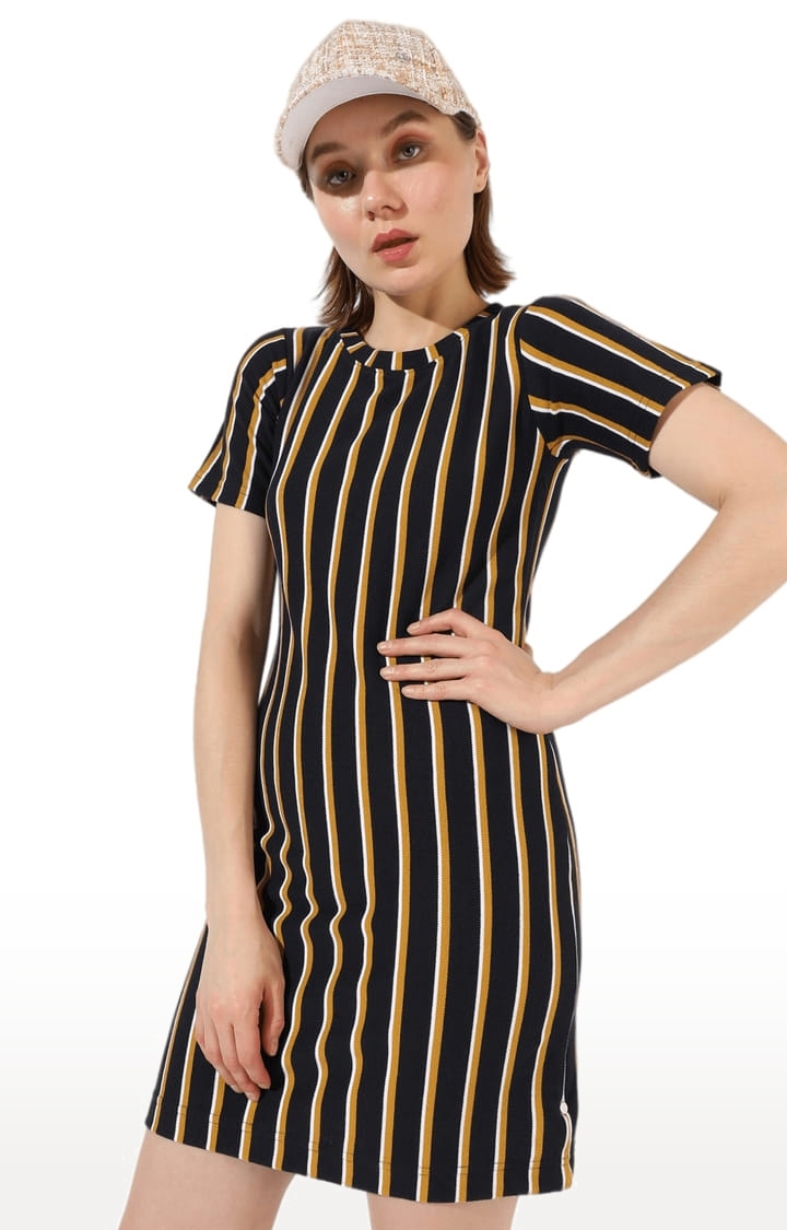 Buy Black & White Dresses for Women by Outryt Online | Ajio.com