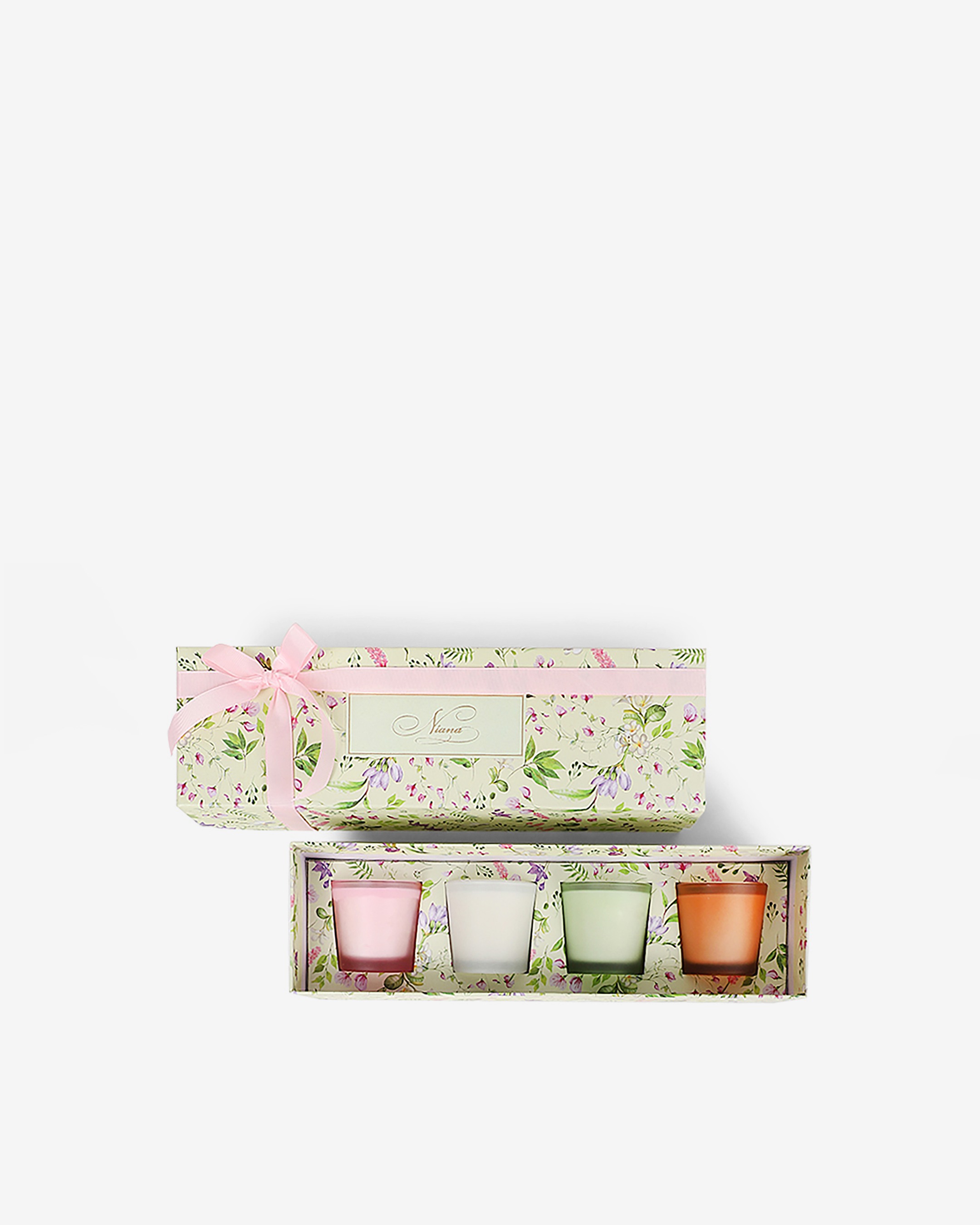 Spring Summer Candles- Set Of 4