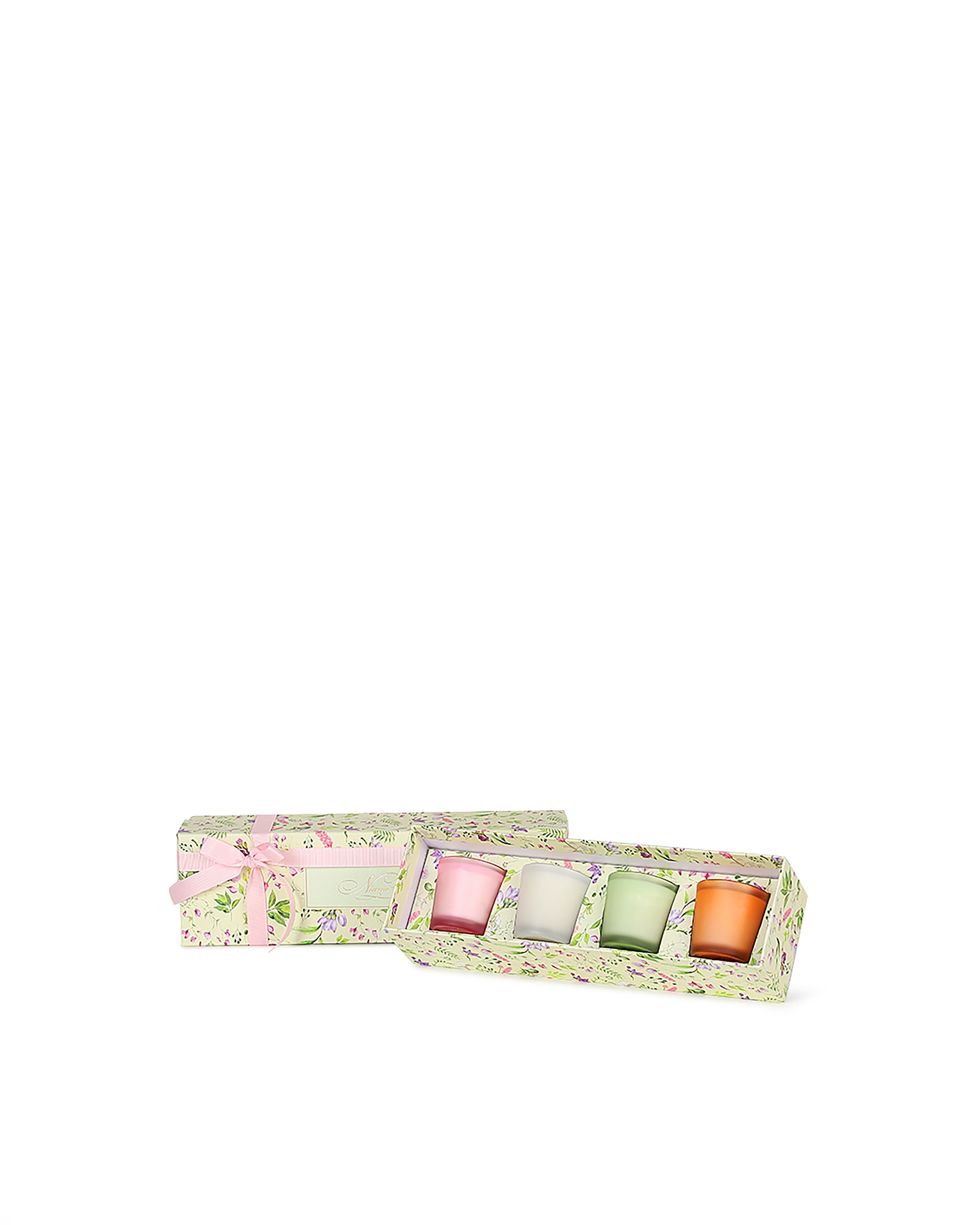 Spring Summer Candles- Set Of 4