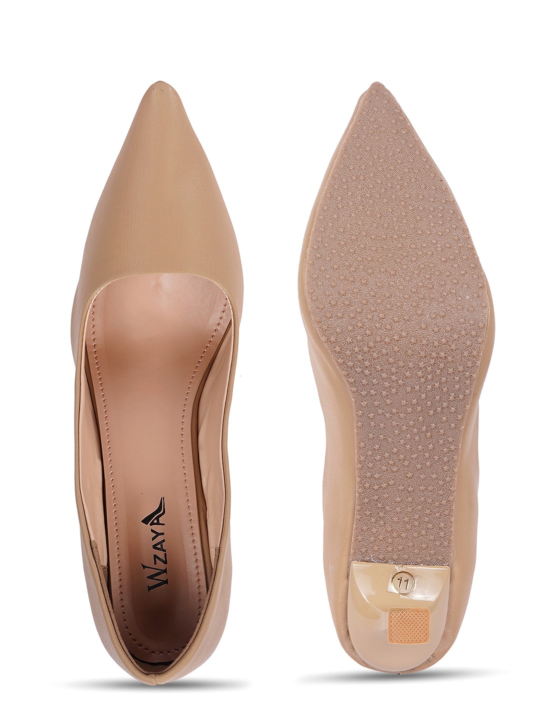 Pointed backstrap Pumps