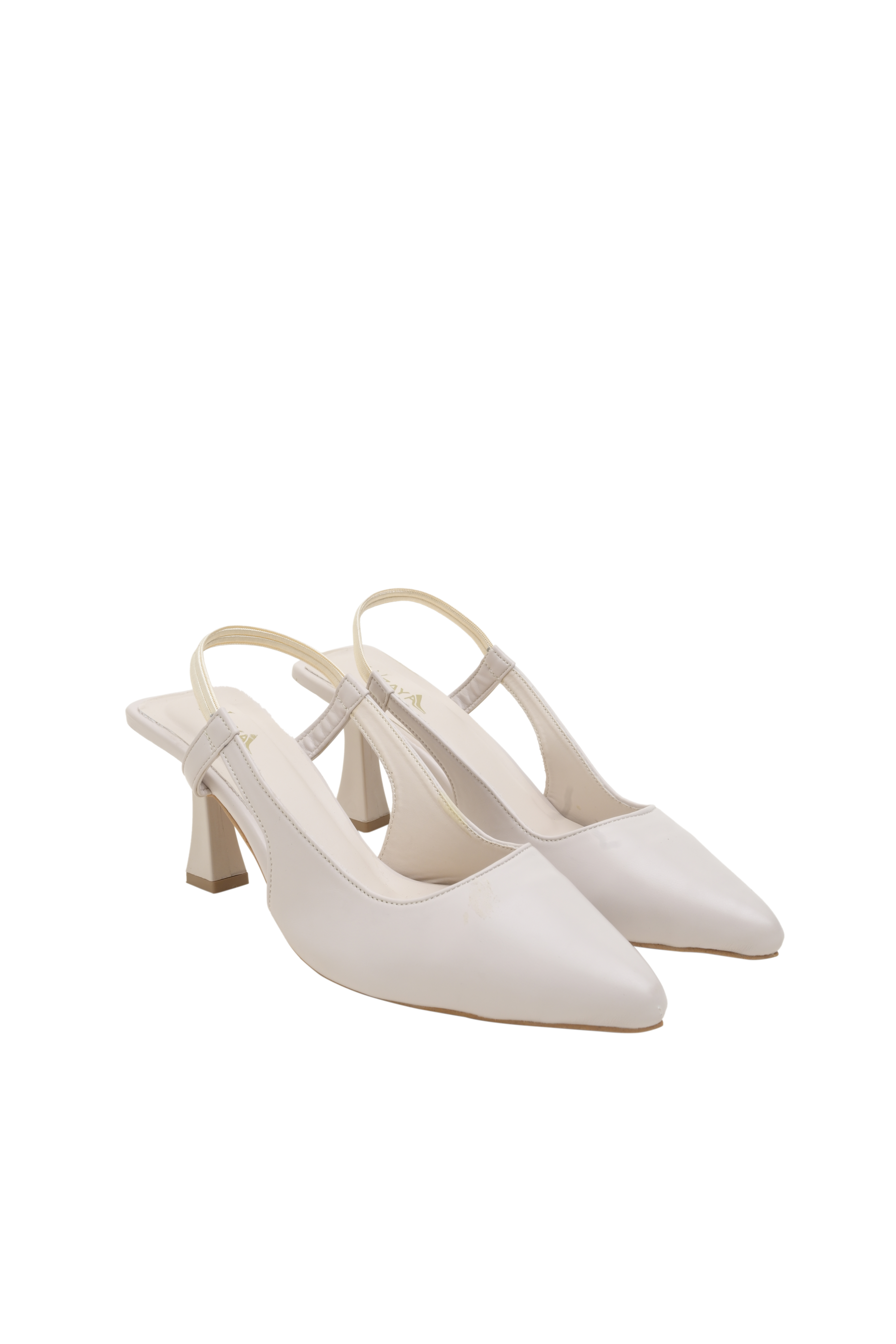 Classic Cream Sculpted Heels