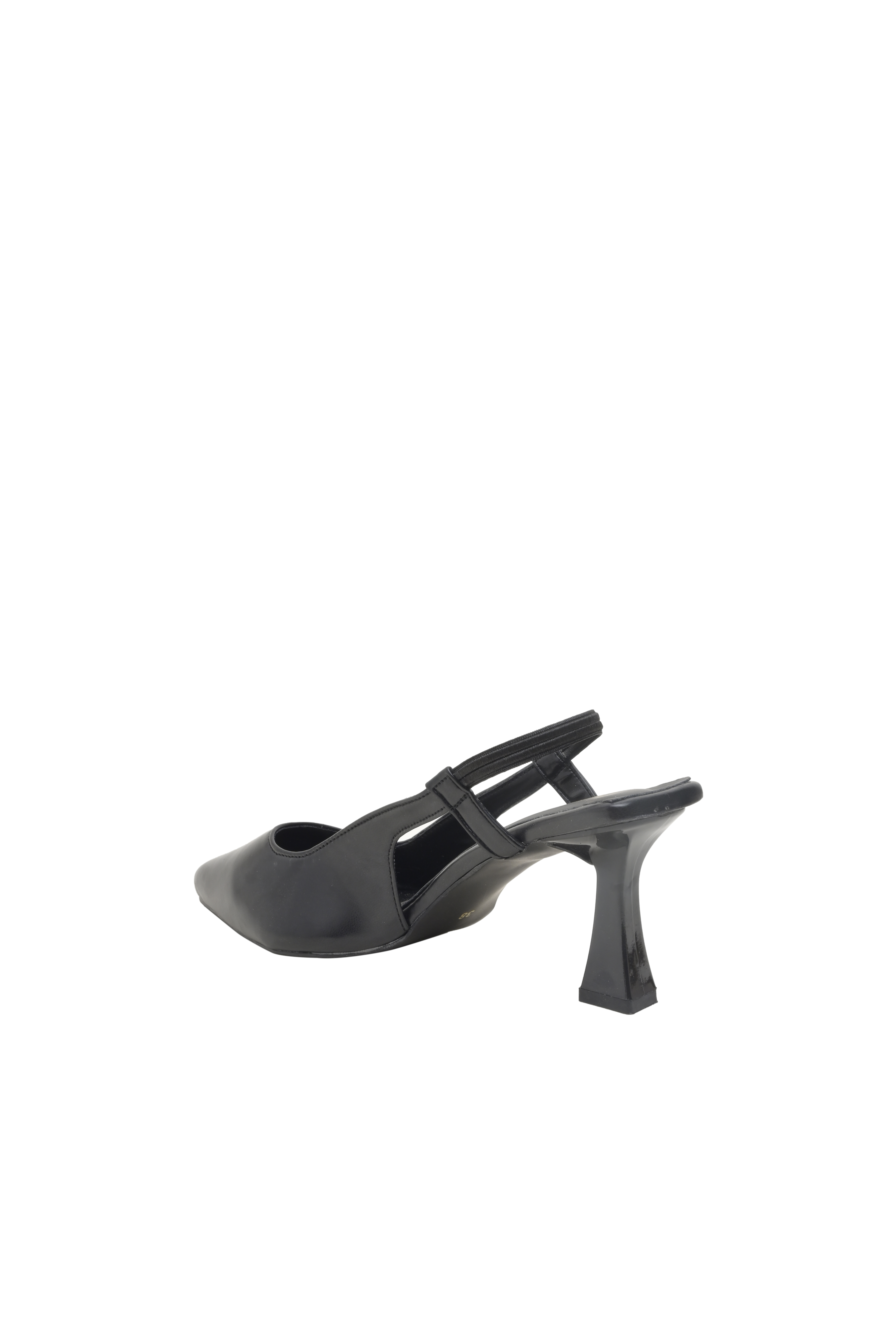 Black Slingback Heels