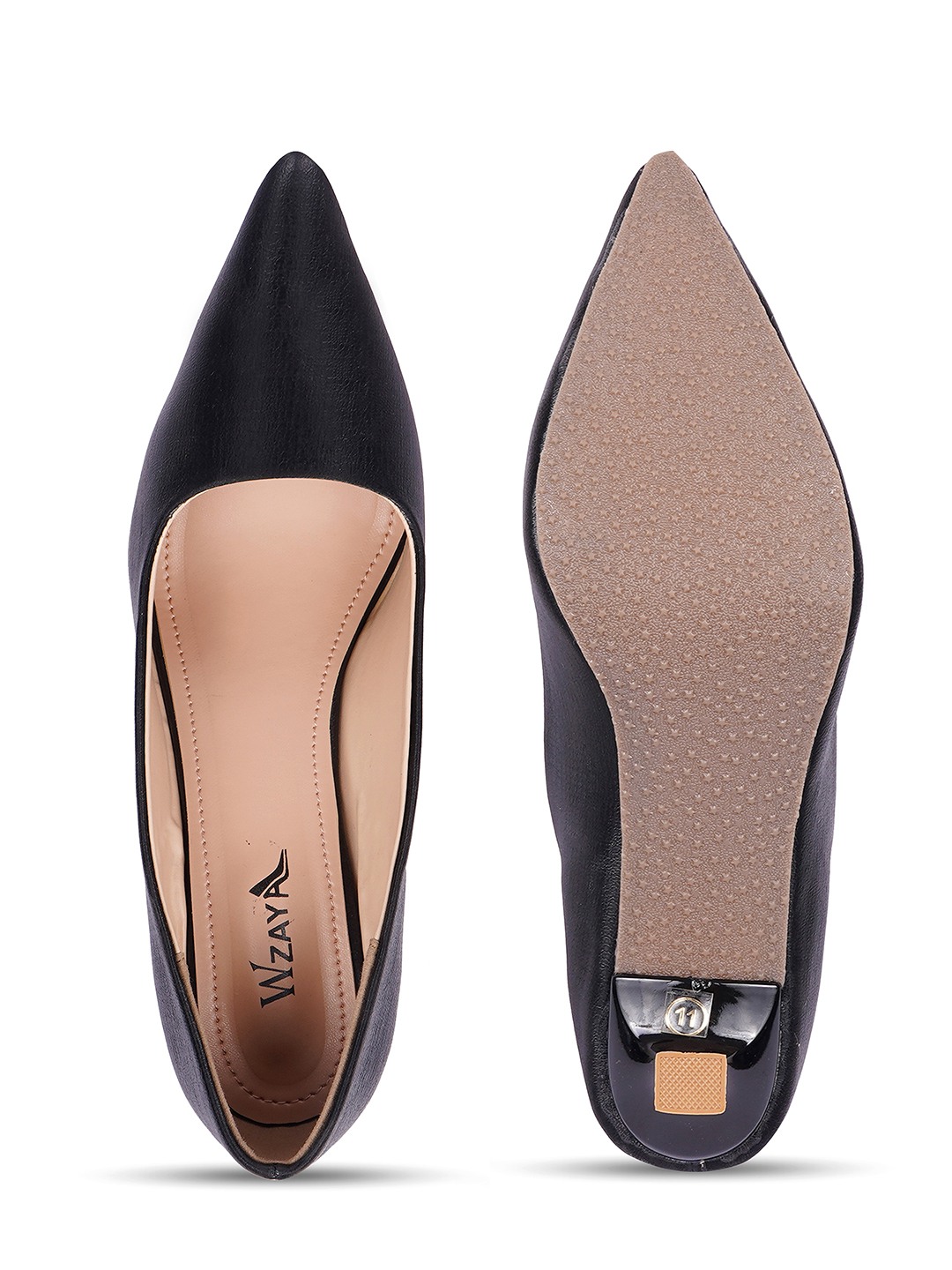 Pointed backstrap Pumps