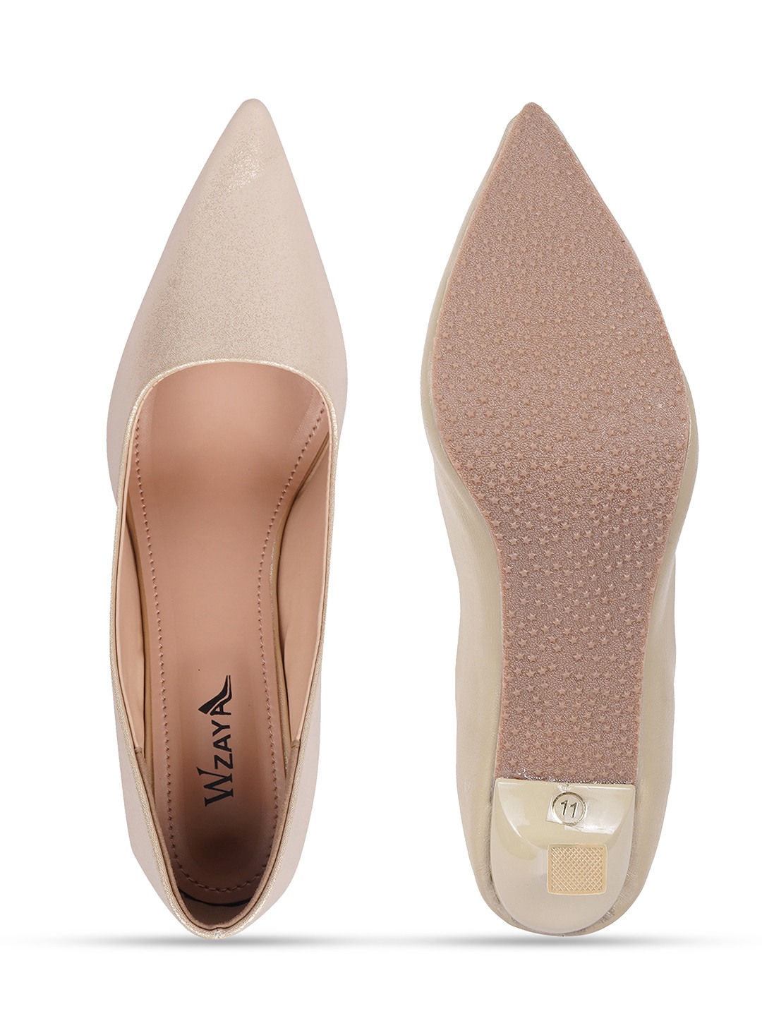 Pointed backstrap Pumps