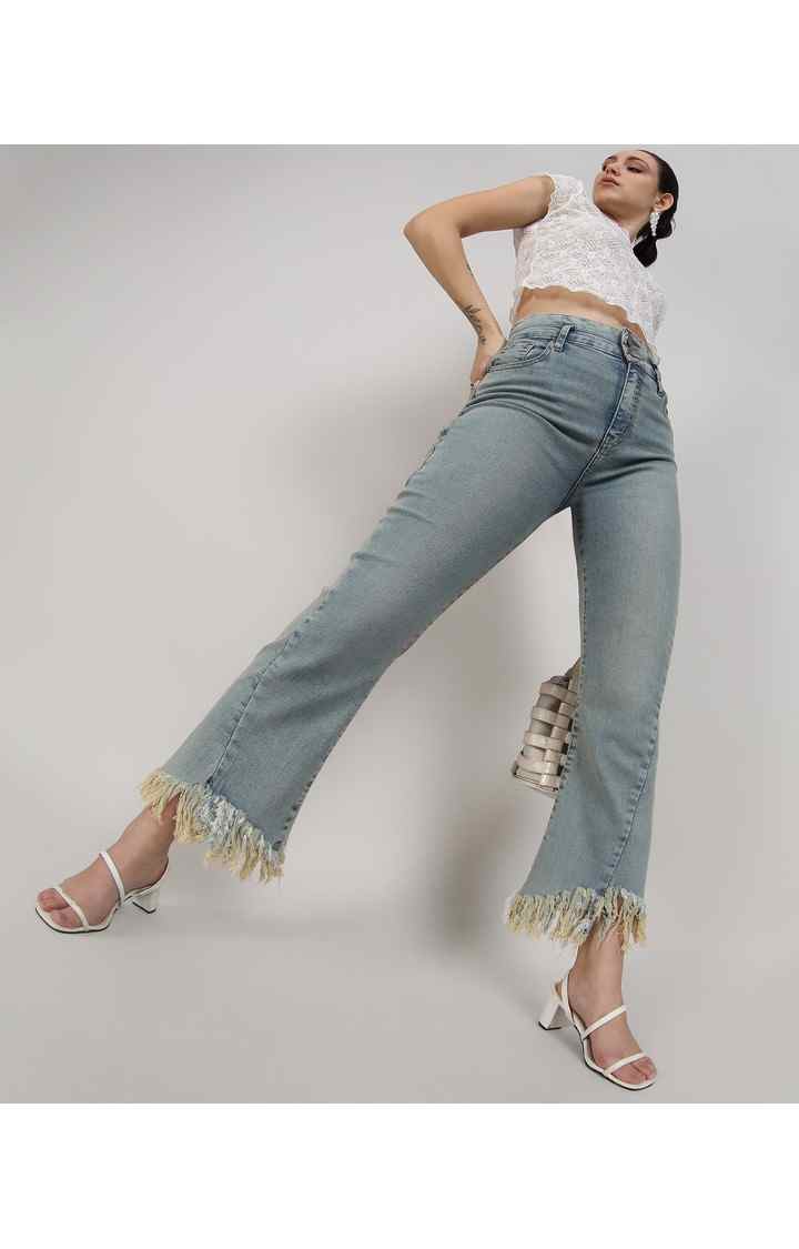 Women's Light Blue Jeans