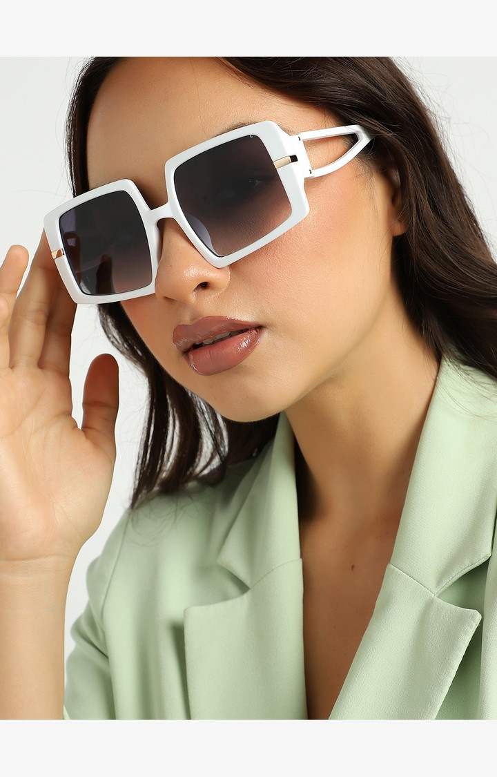 Haute Sauce By Campus Sutra Oversized Sunglasses With Uv Protected Lens Ssm23_Hssg1253