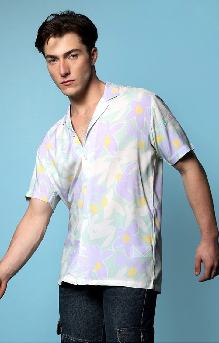 Men's Multi Floral Casual Shirts