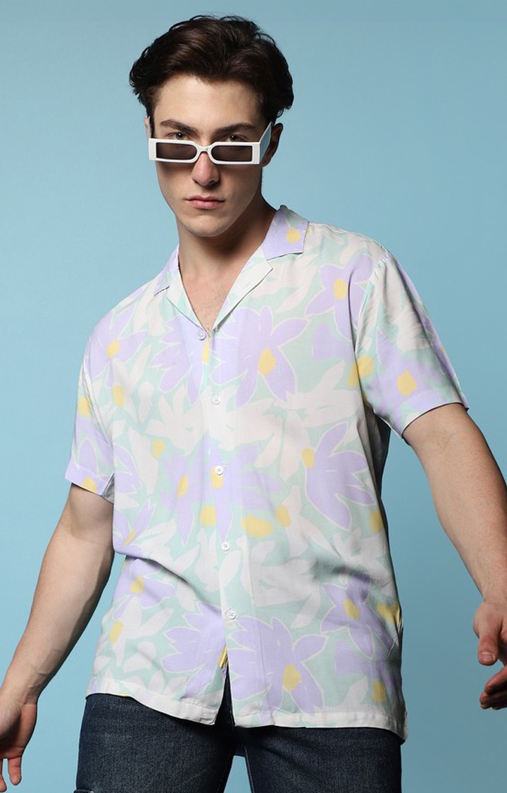 Men's Multi Floral Casual Shirts