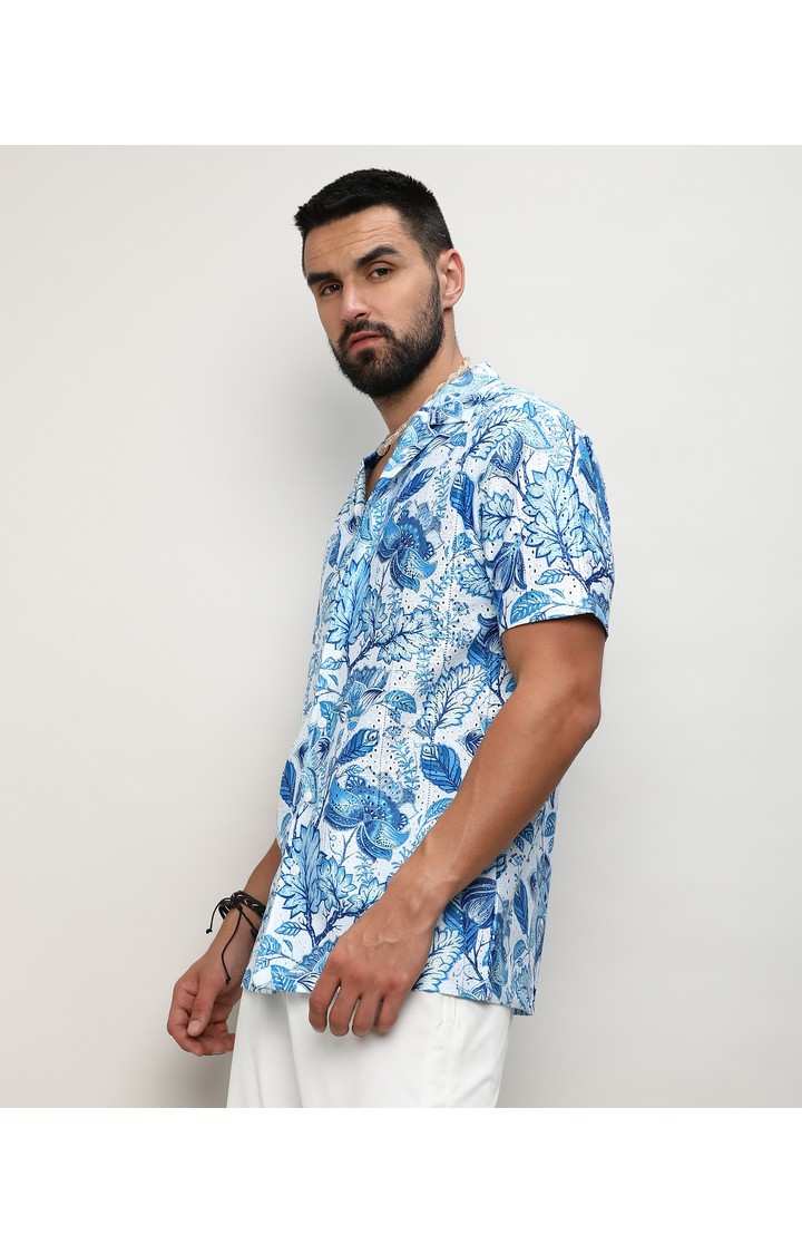 Men's Multicolor Printed Casual Shirts