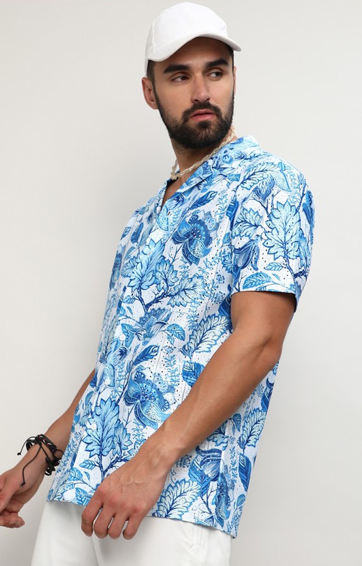 Men's Multicolor Printed Casual Shirts