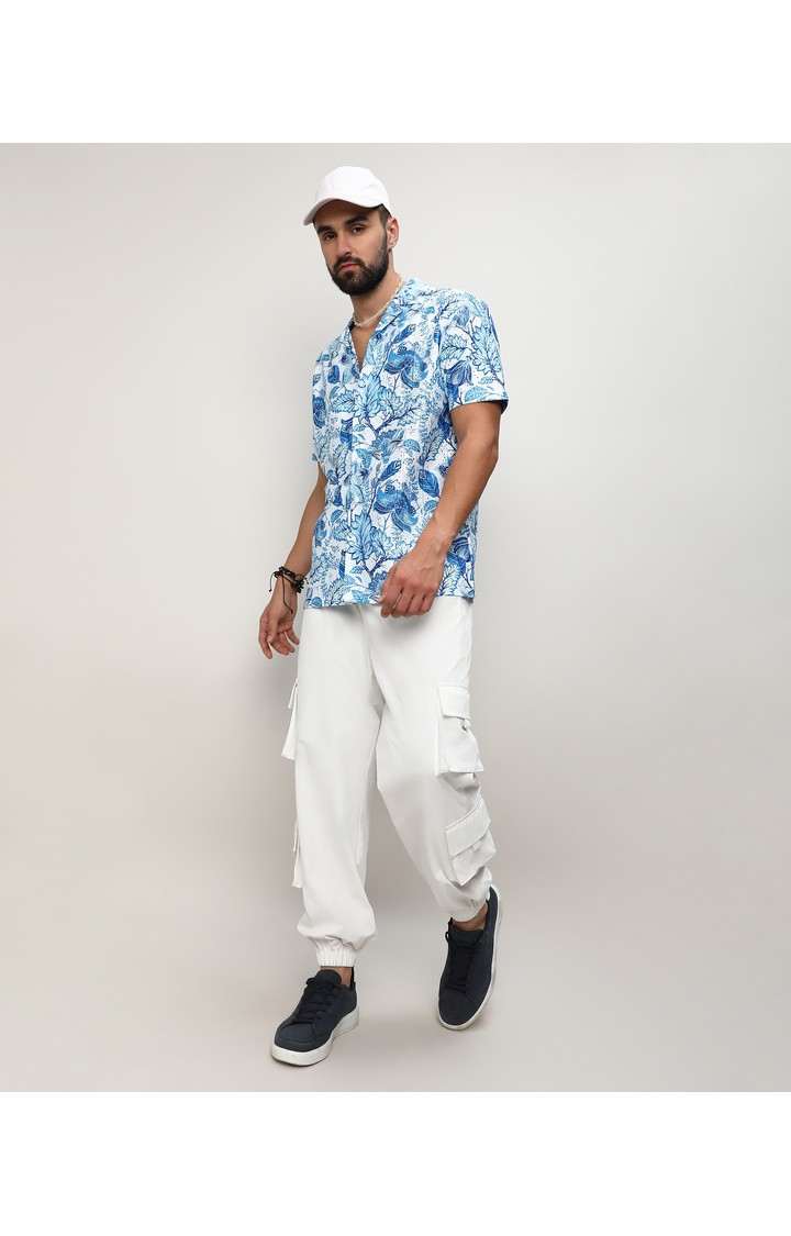 Men's Multicolor Printed Casual Shirts