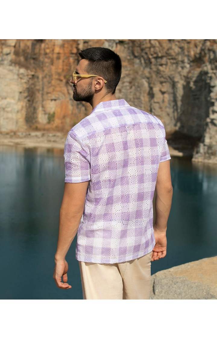 Men's Multicolor Checked Casual Shirts