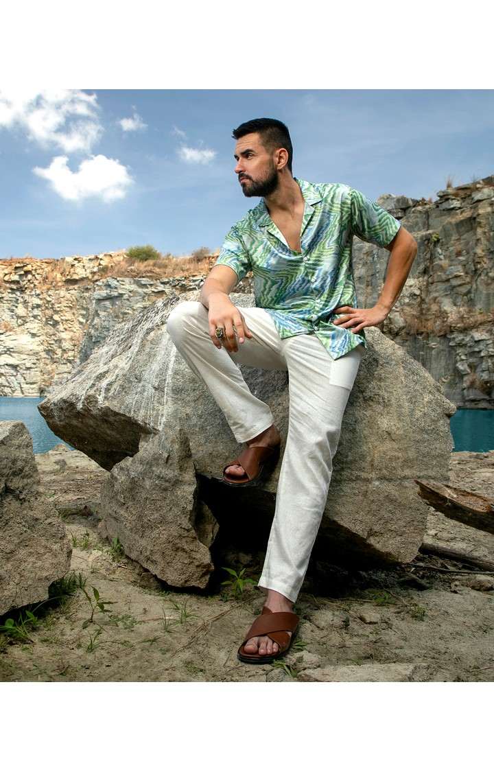 Men's Multicolor Printed Casual Shirts