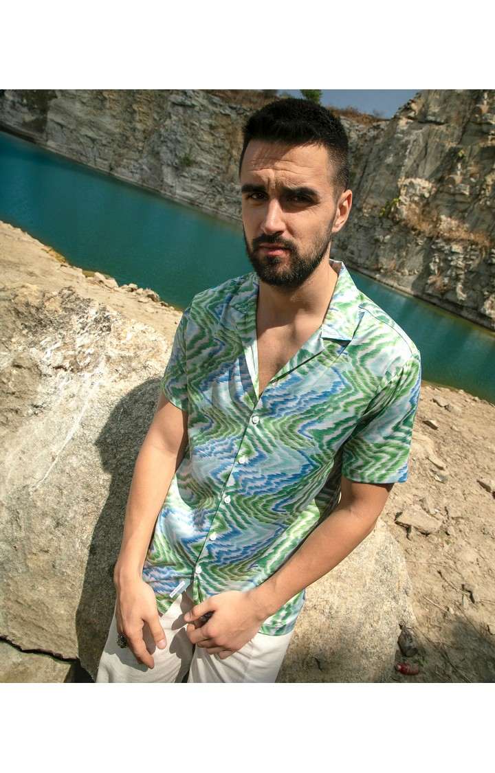 Men's Multicolor Printed Casual Shirts