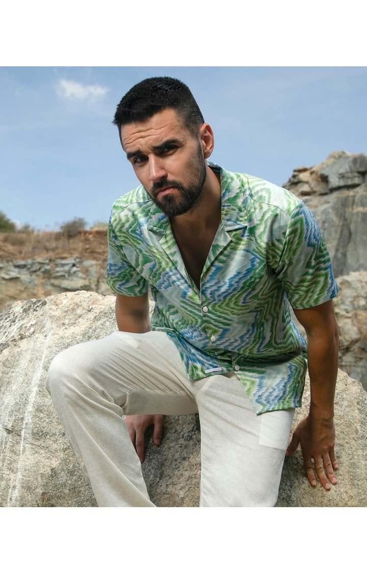 Men's Multicolor Printed Casual Shirts
